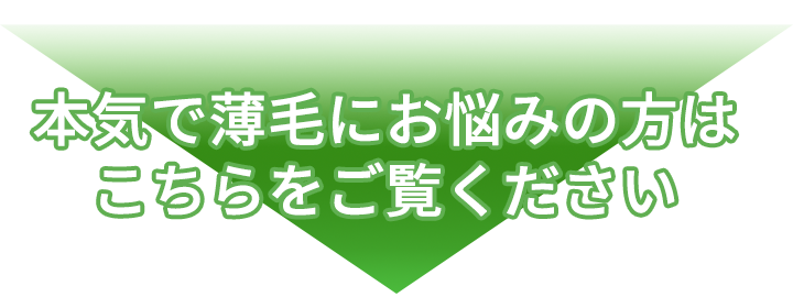 本気で薄毛にお悩みの方はこちらをご覧ください