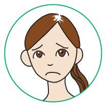 びまん性脱毛症